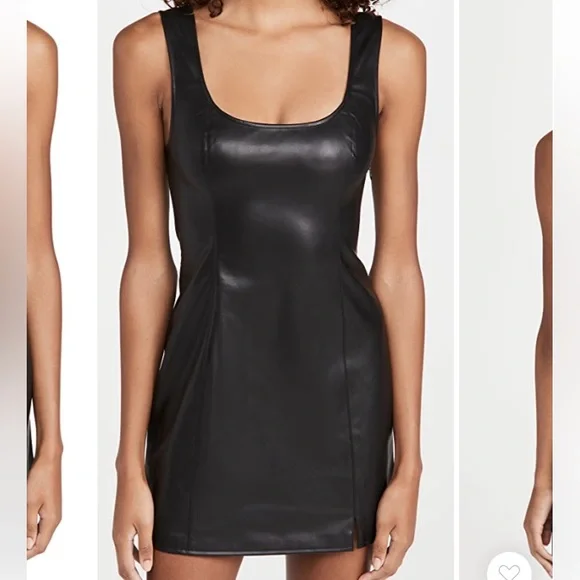Bb Dakota Dresses | Bb Dakota Rock City Vegan Leather Dress | Color: Black | Size: 4 | Reworkedredone's Closet Bb Dakota Dresses | Bb Dakota Rock City Vegan Leather Dress | Color: Black | Size: 4 | Reworkedredone's Closet